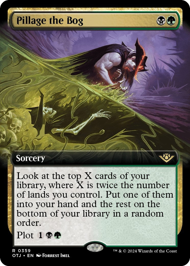 Pillage the Bog Extended Art (359) [OTJ]