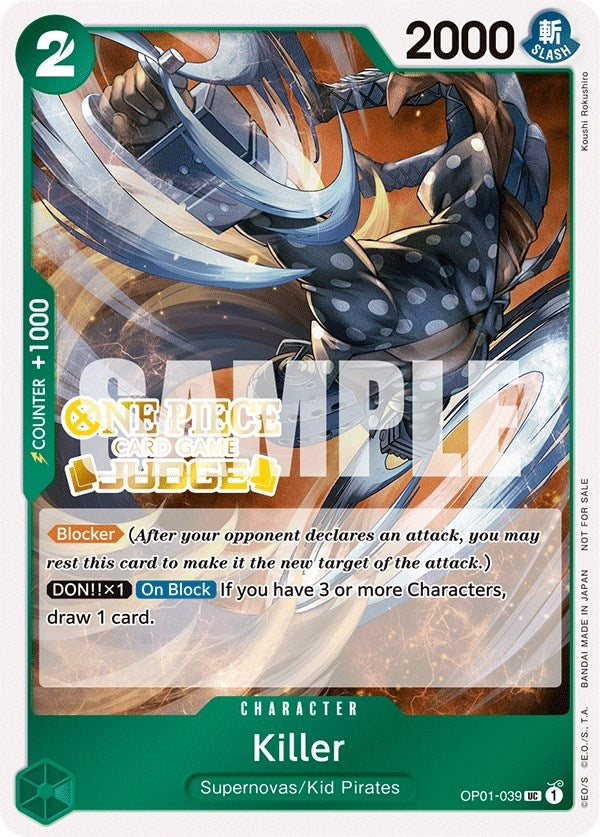 Killer Judge Pack Vol 3 (OP01-039) [OP-PR]