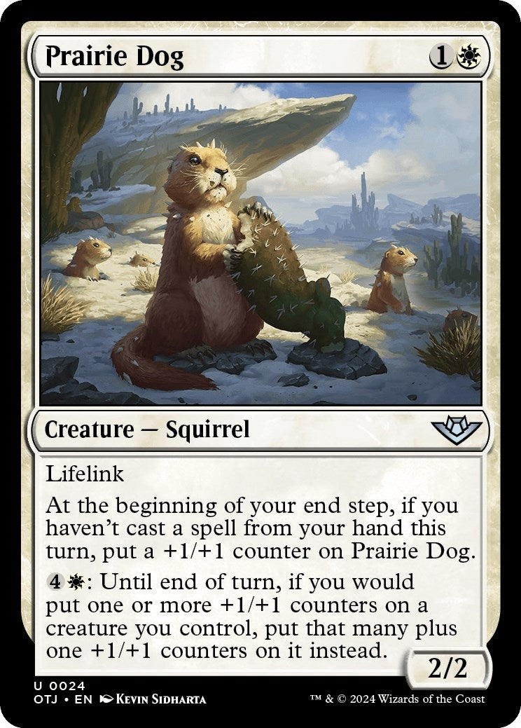 Prairie Dog [Outlaws of Thunder Junction]