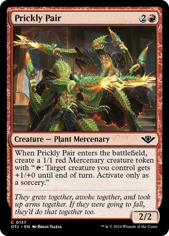 Prickly Pair [Outlaws of Thunder Junction]