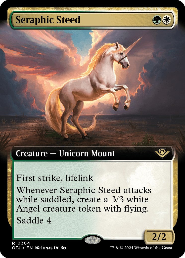 Seraphic Steed Extended Art (364) [OTJ]