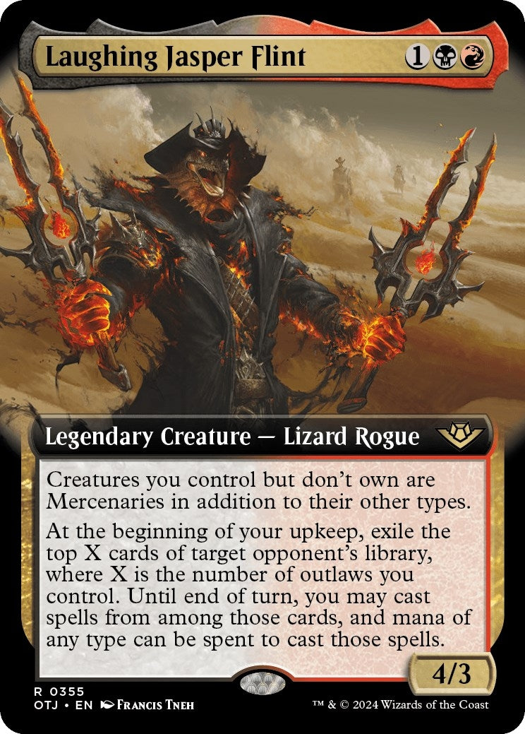 Laughing Jasper Flint Extended Art (355) [OTJ]