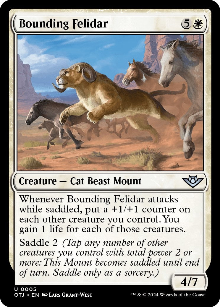 Bounding Felidar [Outlaws of Thunder Junction]
