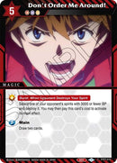 Dont Order Me Around (ST07-014) [ST07]