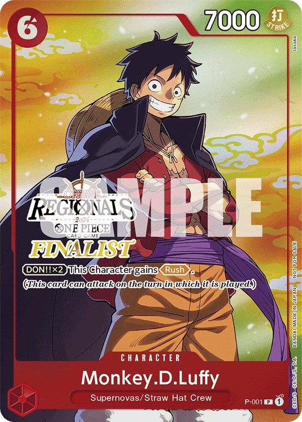 MonkeyDLuffy 001 Online Regional 2024 Vol 2 Finalist (P-001) [OP-PR]