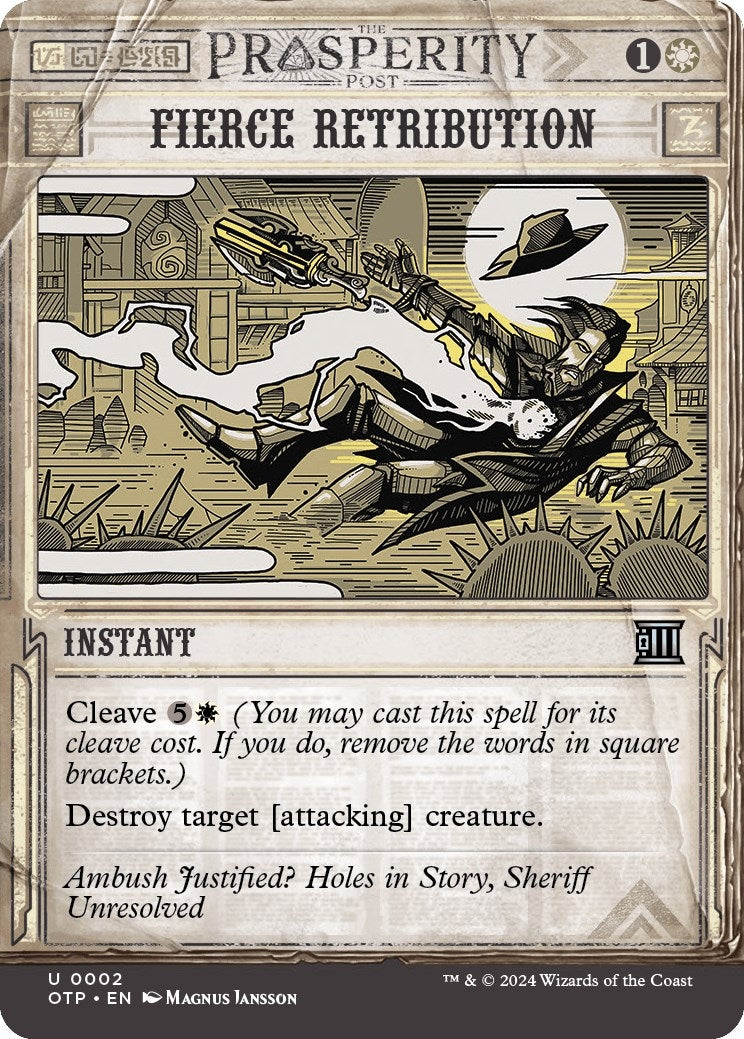 Fierce Retribution [Outlaws of Thunder Junction: Breaking News]