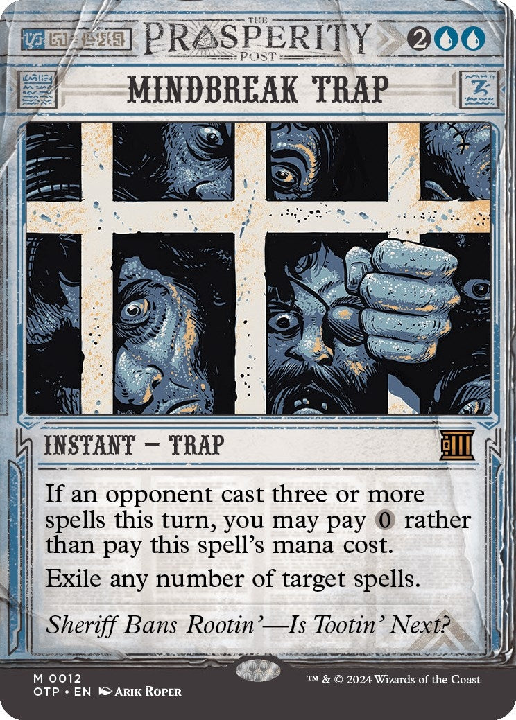 Mindbreak Trap [Outlaws of Thunder Junction: Breaking News]