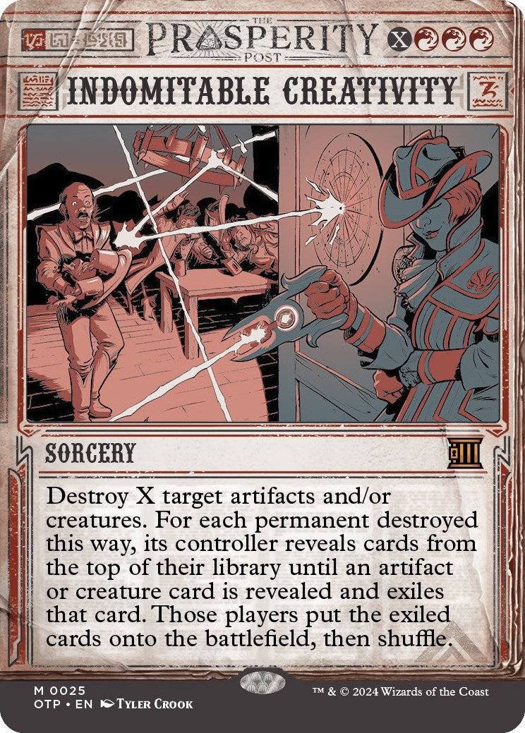 Indomitable Creativity (25) [OTP]