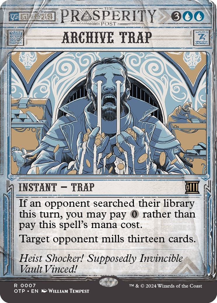 Archive Trap (7) [OTP]