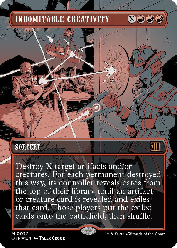 Indomitable Creativity Textured Foil (72) [OTP]