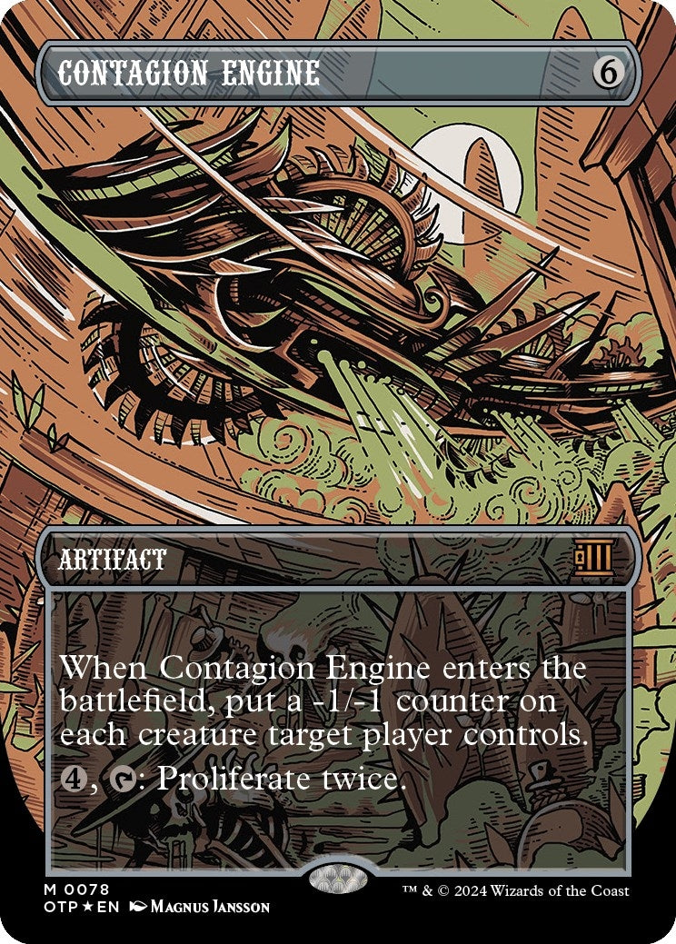 Contagion Engine Textured Foil (78) [OTP]