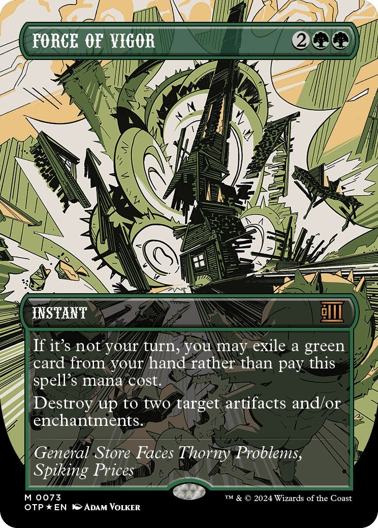 Force of Vigor Textured Foil (73) [OTP]