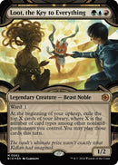 Loot the Key to Everything Showcase Raised Foil (62) [BIG]