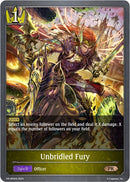 Unbridled Fury (PR-065EN) [SVPR]