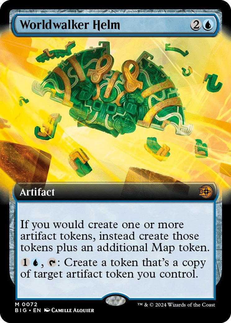 Worldwalker Helm Extended Art (72) [BIG]