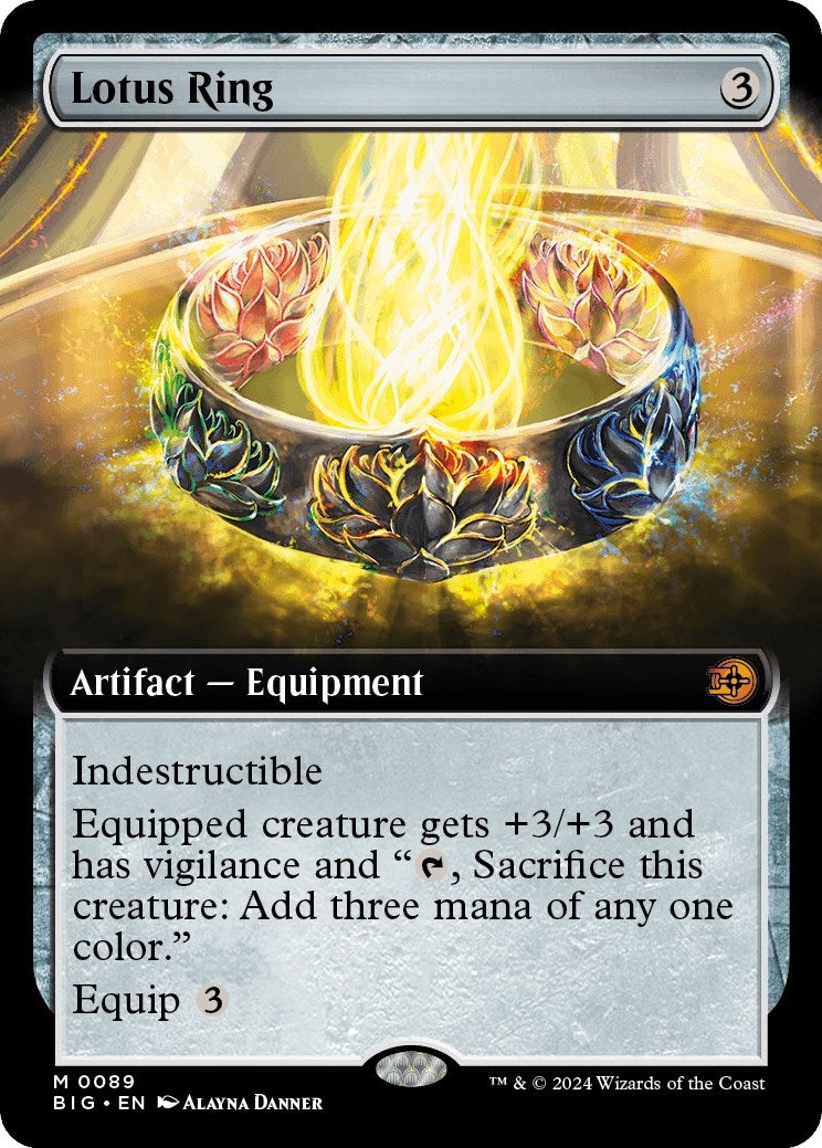 Lotus Ring Extended Art (89) [BIG]