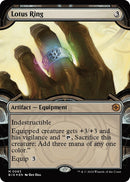 Lotus Ring Showcase Raised Foil (63) [BIG]