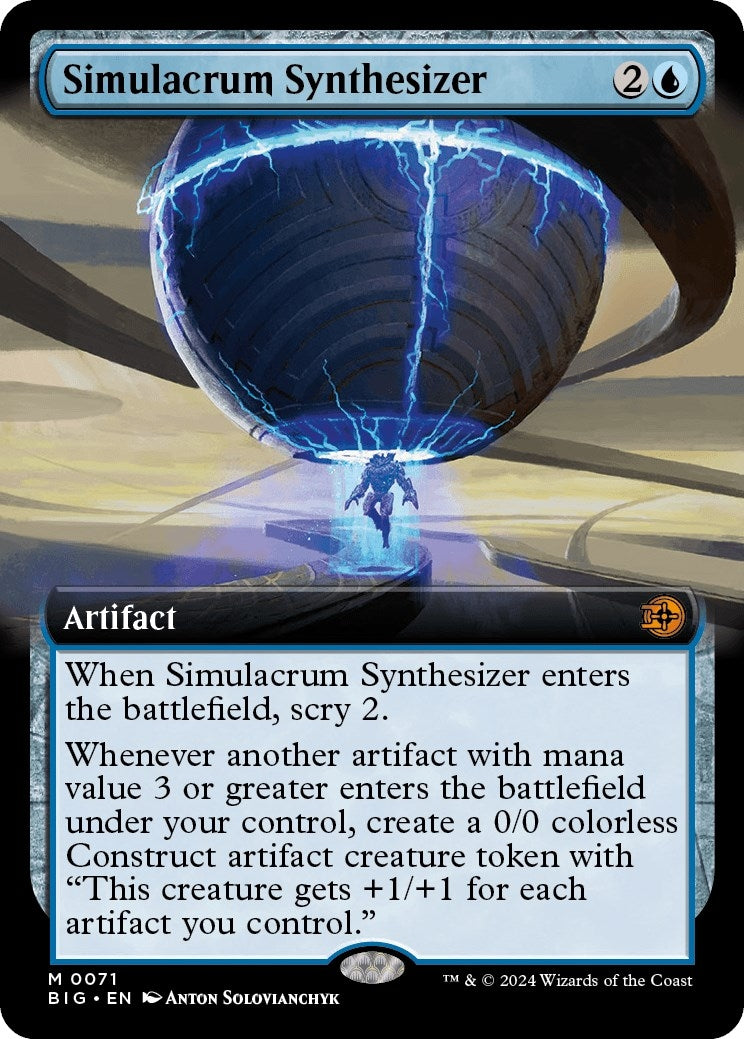 Simulacrum Synthesizer Extended Art (71) [BIG]