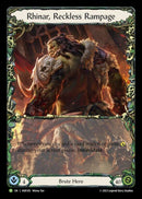 Image for Rhinar, Reckless Rampage - HER105 [Flesh and Blood: Promo Cards]
