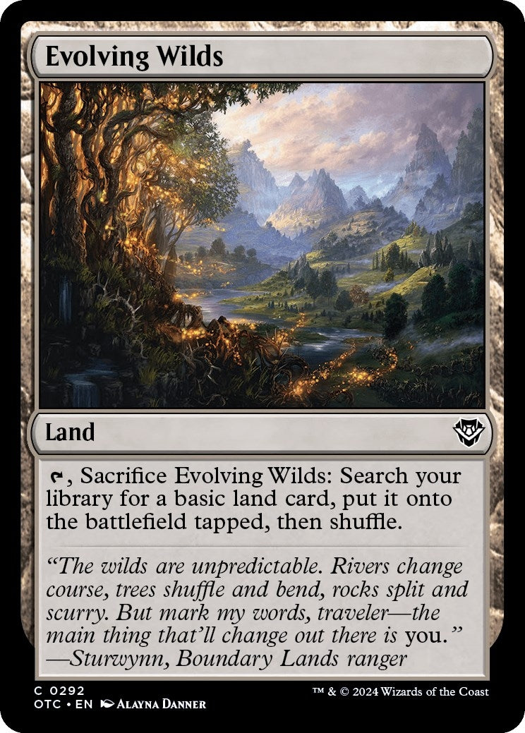 Evolving Wilds (292) [OTC]