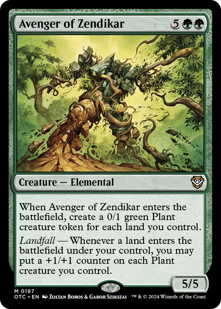 Avenger of Zendikar (187) [OTC]
