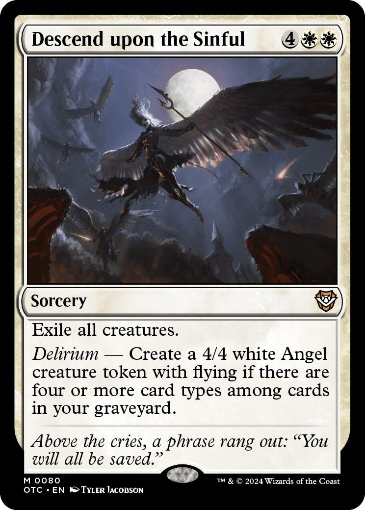 Descend upon the Sinful (80) [OTC]