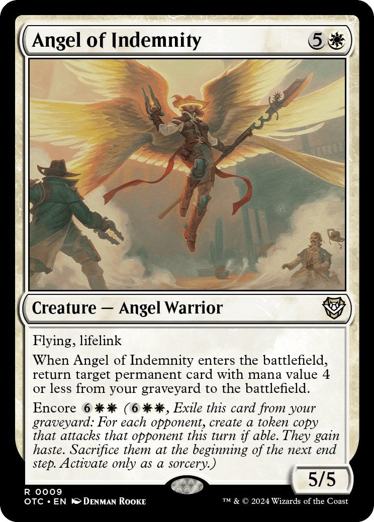 Angel of Indemnity [Outlaws of Thunder Junction Commander]