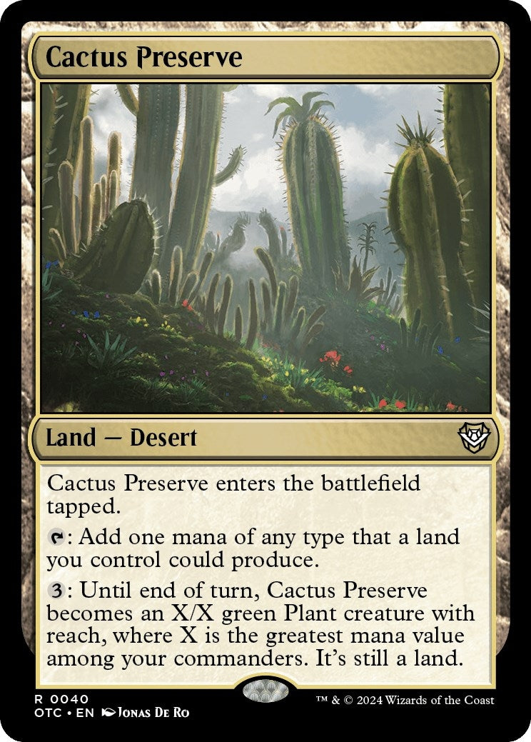 Cactus Preserve (40) [OTC]