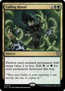 Culling Ritual (219) [OTC]
