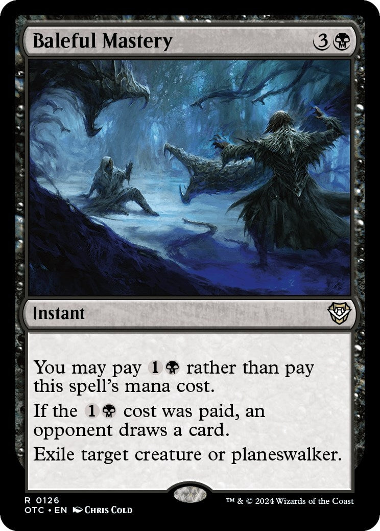 Baleful Mastery (126) [OTC]