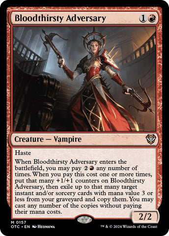 Bloodthirsty Adversary (157) [OTC]