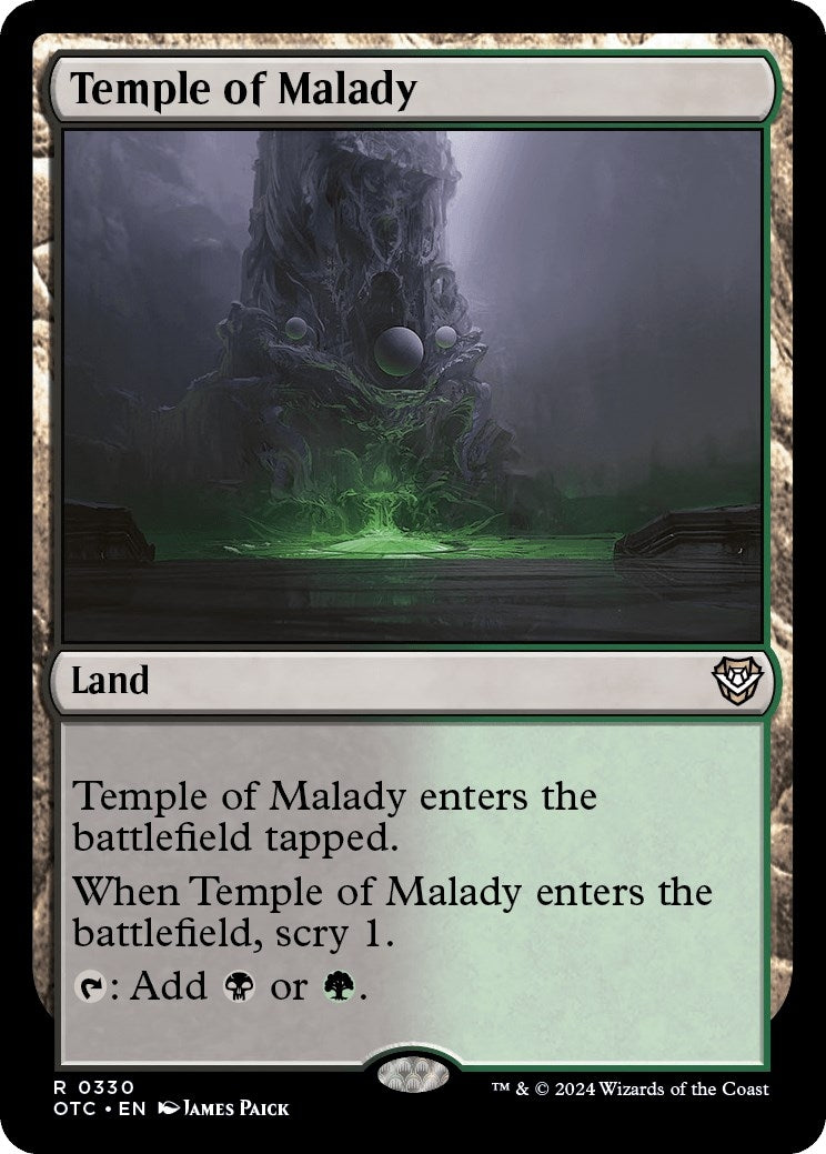 Temple of Malady (330) [OTC]