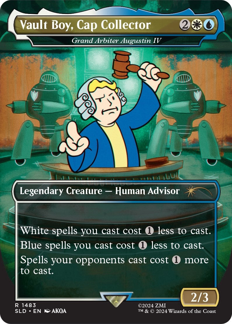 Vault Boy Cap Collector Grand Arbiter Augustin IV (1483) [SLD]