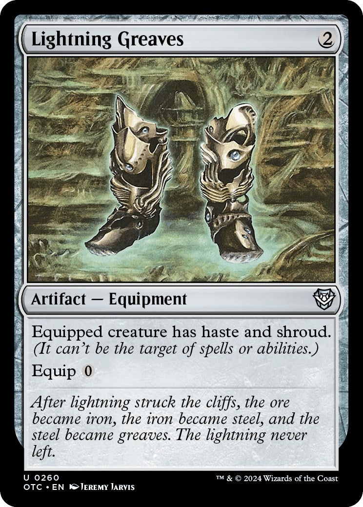 Lightning Greaves (260) [OTC]