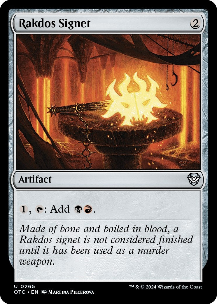 Rakdos Signet (265) [OTC]