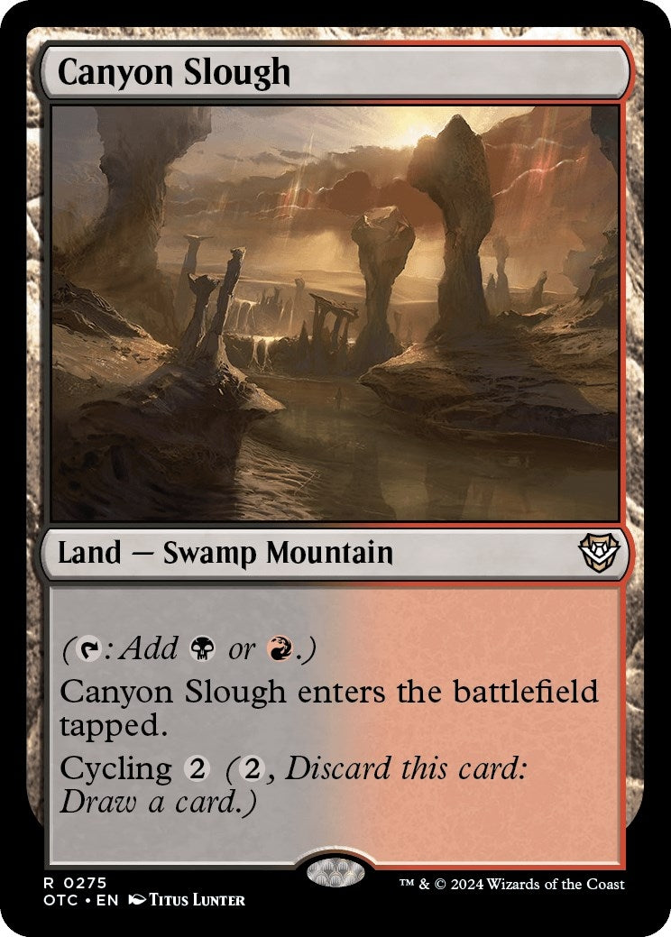 Canyon Slough (275) [OTC]
