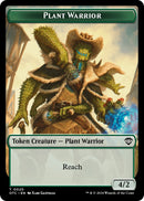 Plant Warrior Plant Double Sided Token (20 // 19) [OTC]