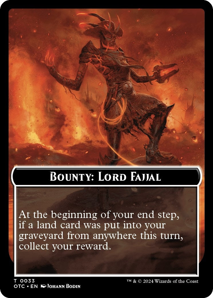 Bounty Lord Fajjal Bounty Rules Double Sided Token (33) [OTC]