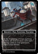 Bounty Paq Fleeting Filcher Bounty Rules Double Sided Token (37) [OTC]
