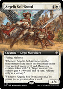 Angelic Sell-Sword (Extended Art) [Outlaws of Thunder Junction Commander]