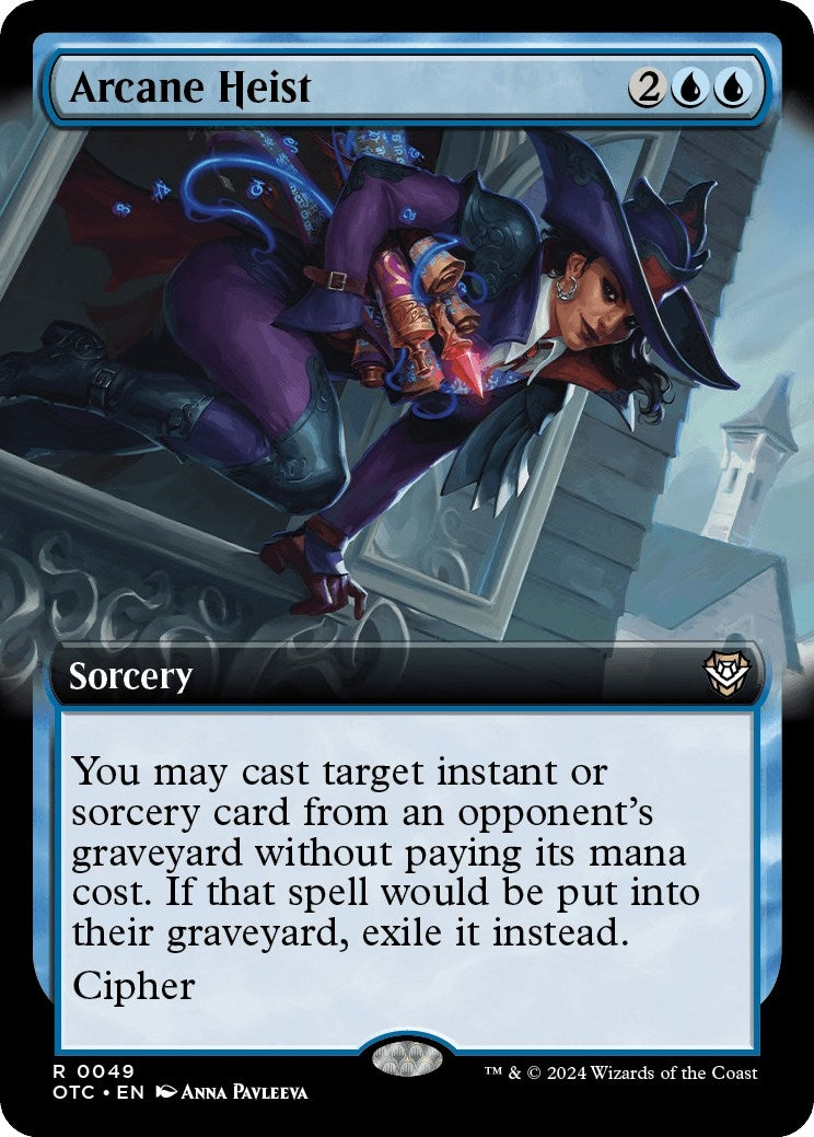 Arcane Heist Extended Art (49) [OTC]
