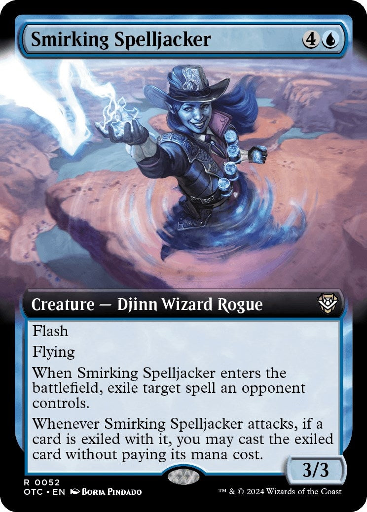 Smirking Spelljacker Extended Art (52) [OTC]
