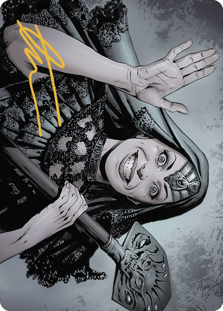 Gisa the Hellraiser Art Card Gold Stamped Signature (51) [ASOTJ]