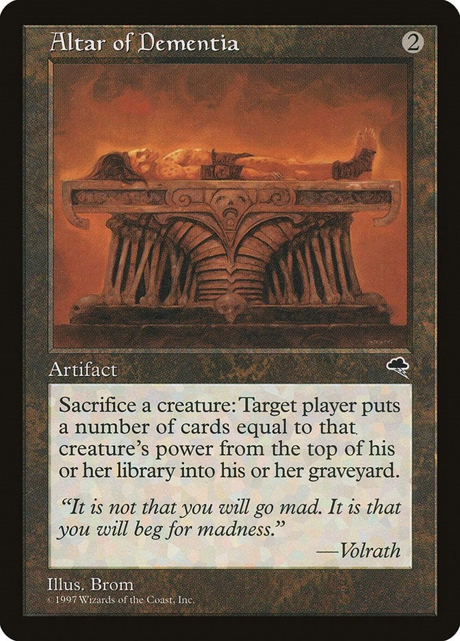 Altar of Dementia (276) [TMP]