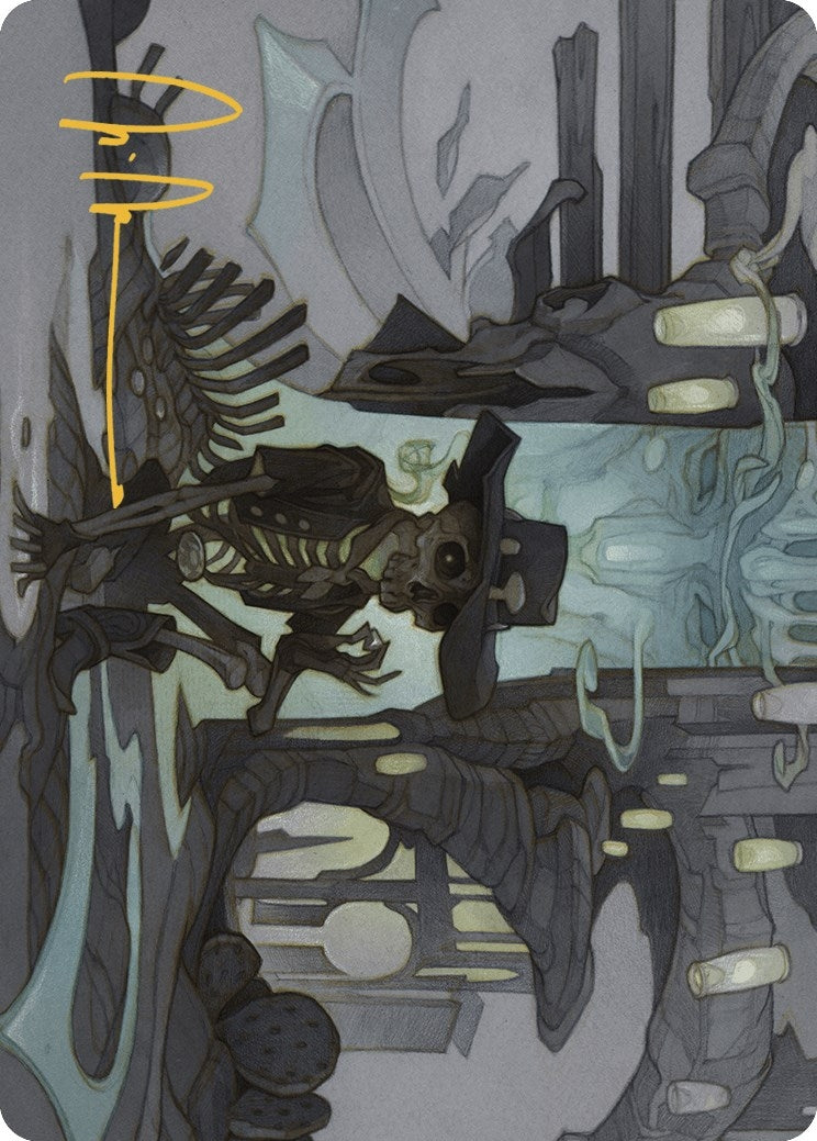 Tinybones Joins Up Art Card Gold Stamped Signature (9) [ASOTJ]