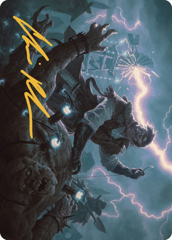 Geralf the Fleshwright Art Card Gold Stamped Signature (5) [ASOTJ]