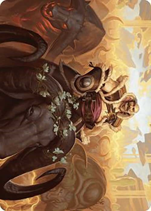 Bruse Tarl Roving Rancher Art Card (20) [ASOTJ]