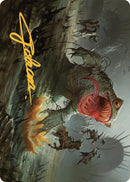 The Gitrog Ravenous Ride Art Card Gold Stamped Signature (22) [ASOTJ]
