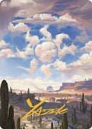 Plains Art Card Gold Stamped Signature (36) [ASOTJ]