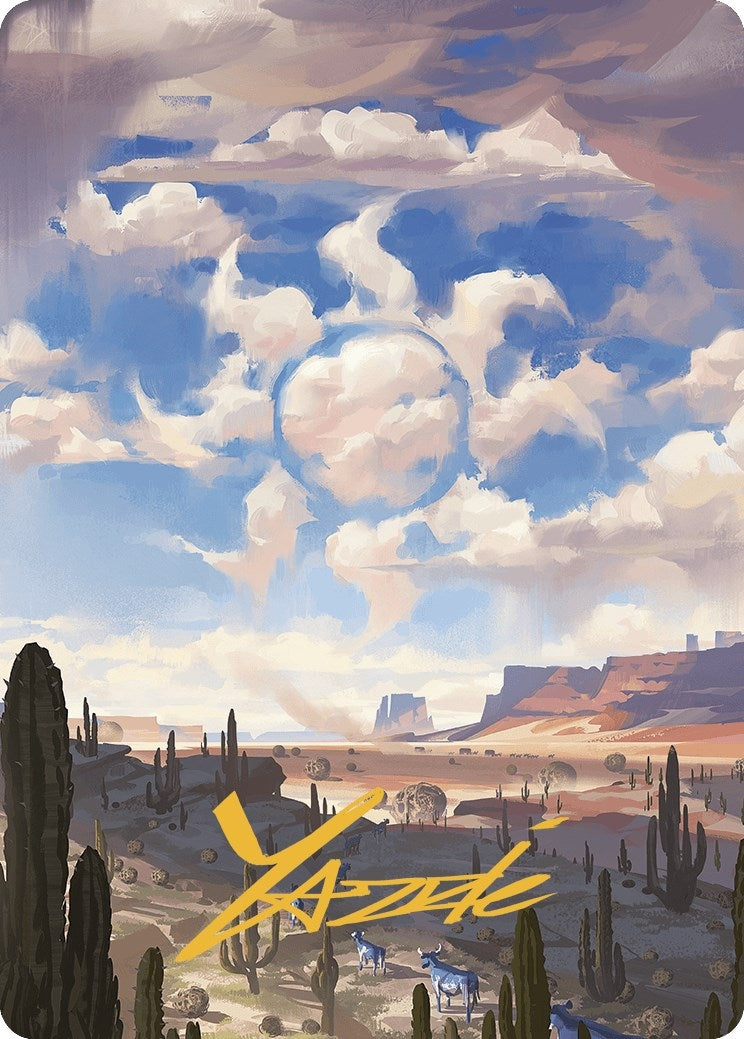 Plains Art Card Gold Stamped Signature (36) [ASOTJ]
